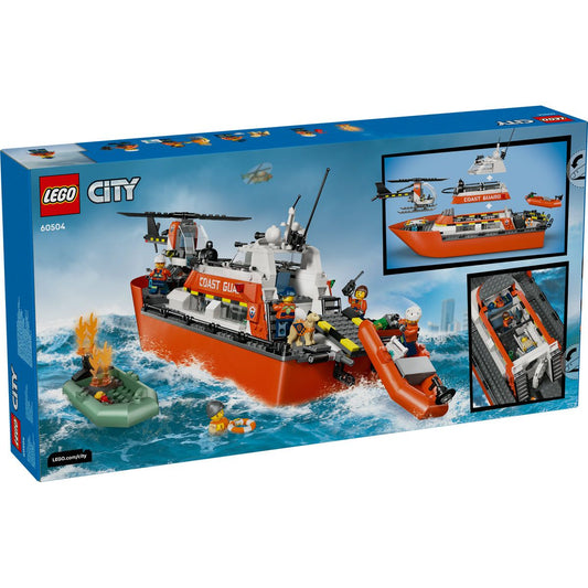 LEGO CITY BARCA DE SALVARE SI ELICOPTER ALE PAZEI DE - Imagine 8 [ps:f63f8943-f6cd-4a77-8379-5d995b3cb460]