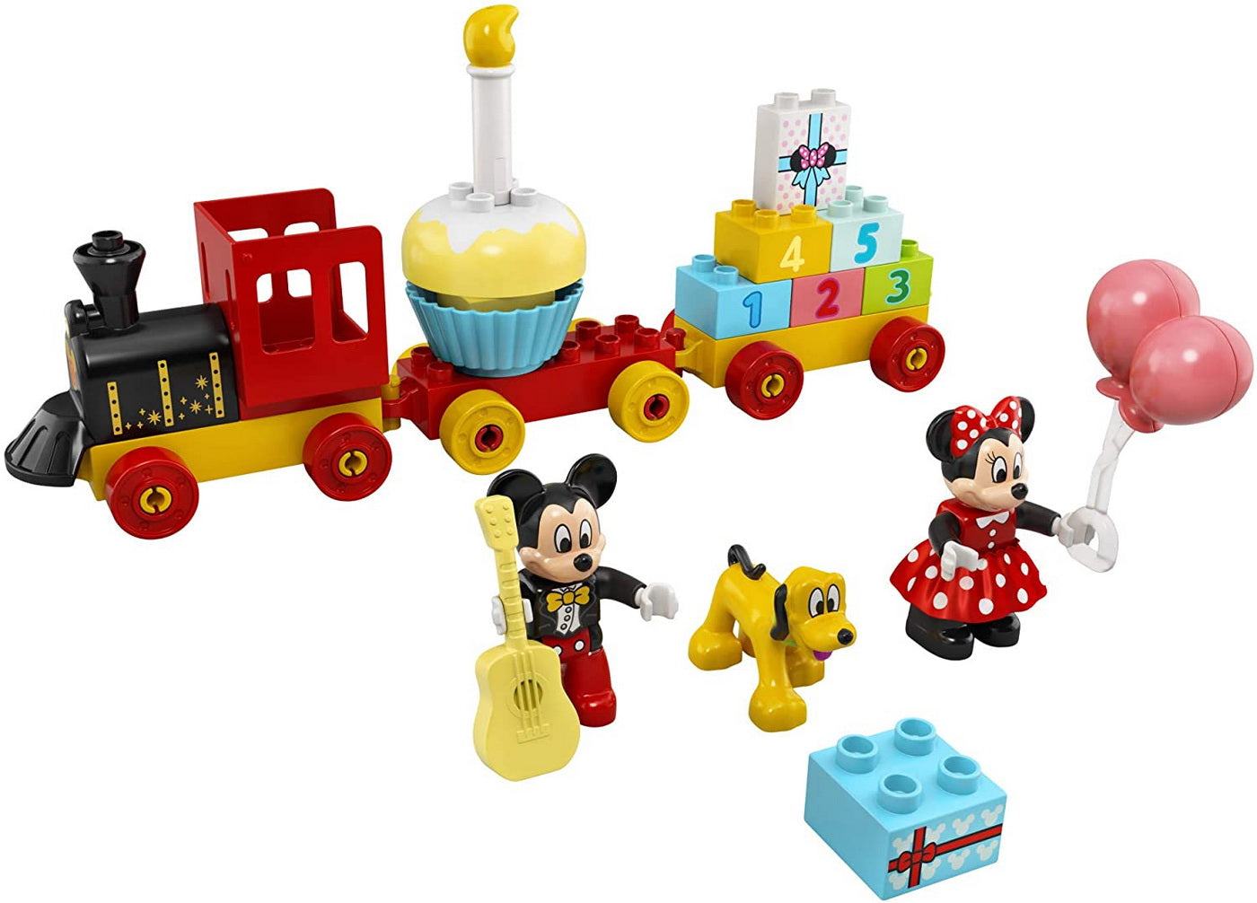 LEGO DUPLO  TRENUL ZILEI ANIVERSARE MICKEY SI MINNIE 10941 - Imagine 2