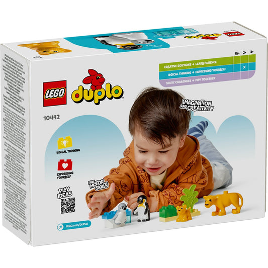 LEGO DUPLO FAMILII DE ANIMALE SALBATICE: PINGUINI SI LEI - Imagine 4 [ps:15c01139-b139-44c5-b730-c2d223ed1f90]