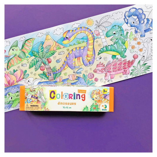 Poster de Colorat Dinozauri Dodo Toys, 70 x 16 cm - Default Title (2) [ps:94313f39-efb6-4953-9a8c-cf1b41d6bfdc]