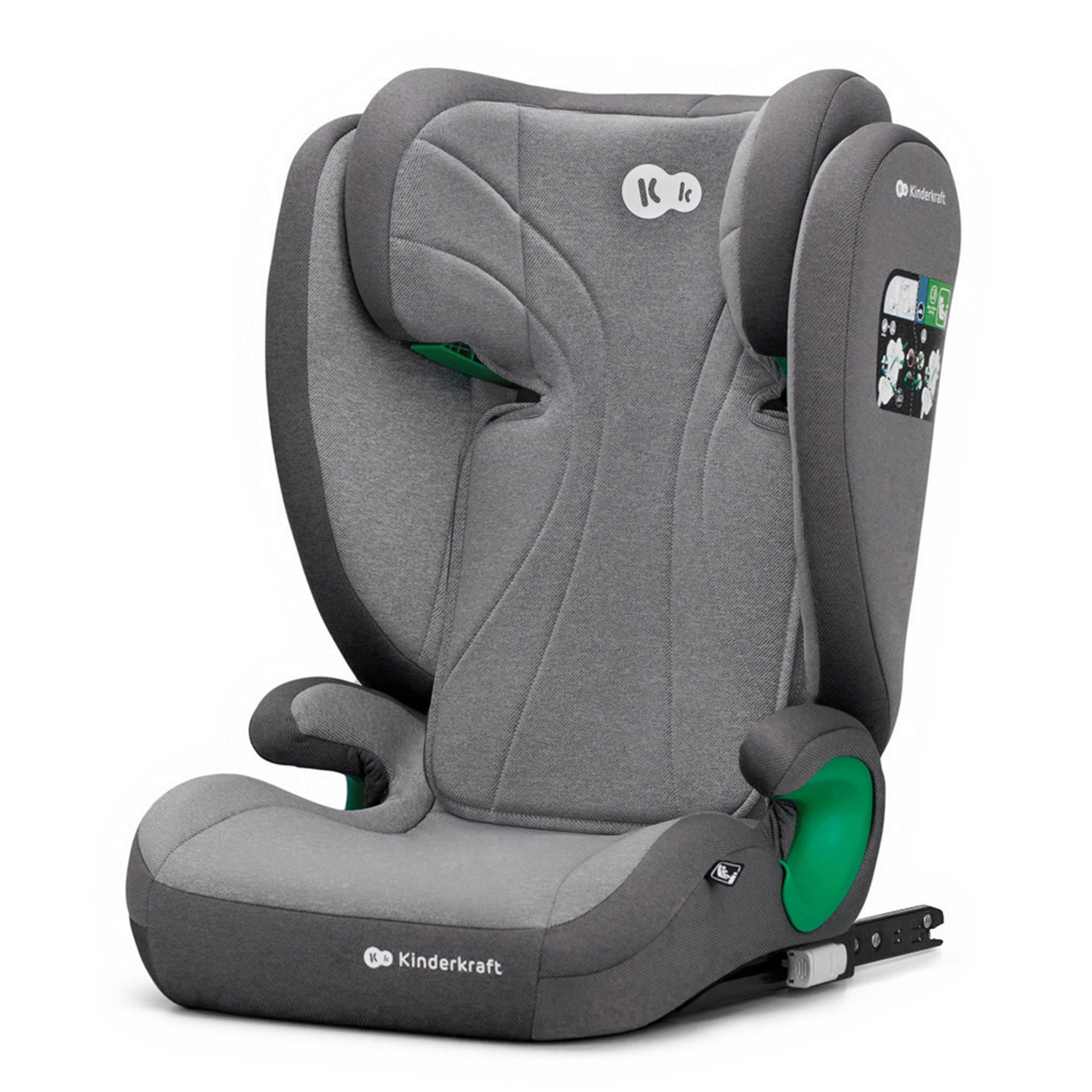 SCAUN AUTO KINDERKRAFT JUNIOR FIX2, I-SIZE 100-150 CM, - Imagine 2
