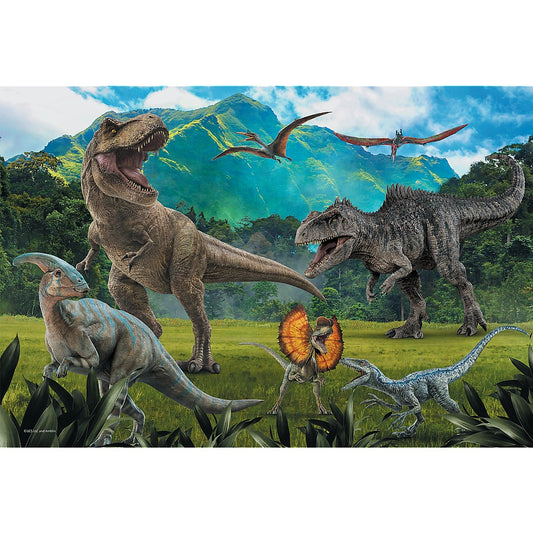 PUZZLE TREFL 100 PIESE JURASSIC WORLD LUMEA DINOZAURILOR - Imagine 2 [ps:d4c56ffe-fd41-4ef9-ac94-5ea9439f3a85]