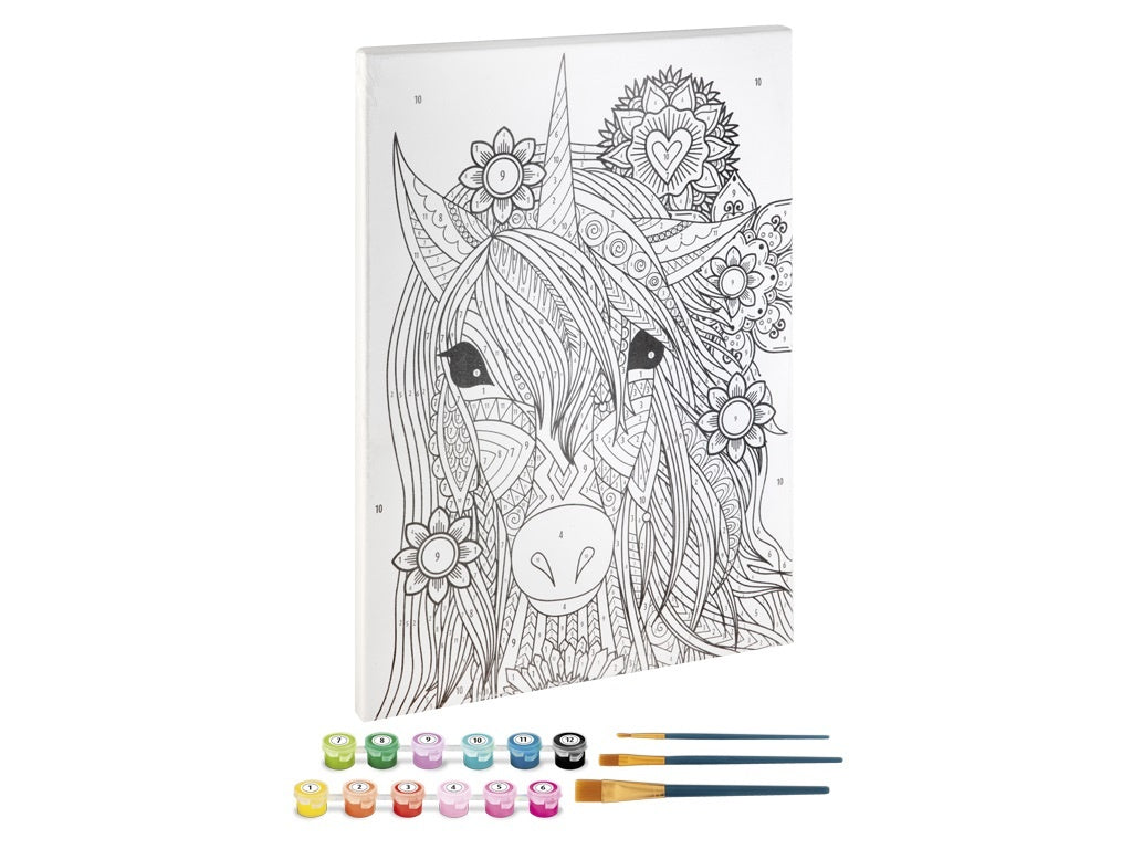 Set Pictură pe Numere Canvas Unicorn Grafix - Default Title (2) [ps:fbeb2e17-ee59-45ac-a33f-53cfe7fed3b7]
