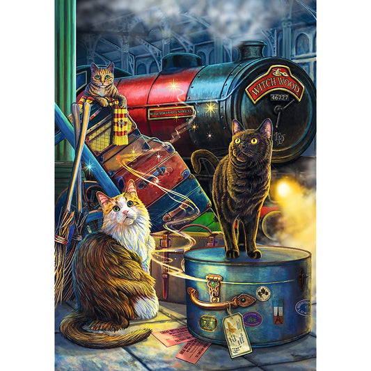PUZZLE TREFL 1000 PREMIUM PLUS EXPRESUL VRAJITOR - Imagine 2 [ps:b3aa5f95-d3ca-4475-99c2-93e03304989e]