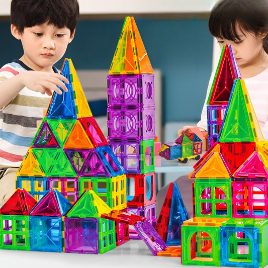 Set 120 Piese Magnetice de Construcție Flippy, 3 Ani - 120 (2) [ps:44080622-2c6a-4adc-9b95-0a5c9a505737]