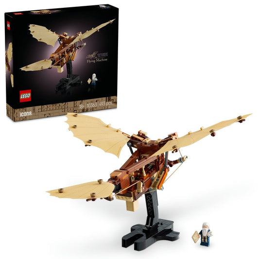 LEGO ICONS MASINA ZBURATOARE A LUI LEONARDO DA VINCI 10363 - Imagine 4 [ps:f8782b53-2d9a-4254-8db8-a8e07c7ad6aa]