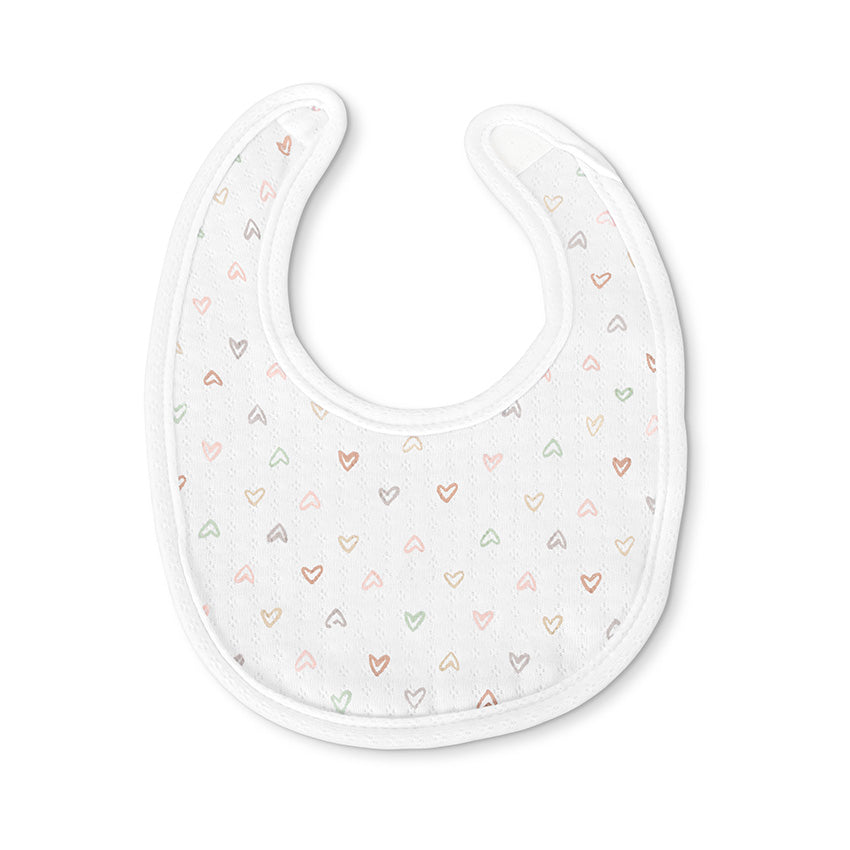 Set 2 Bavete Bumbac Lorelli pentru Nou-Născut, White - Pink (2) [ps:64a2ff31-2598-4ff7-9ec7-bf7a477b9efa]