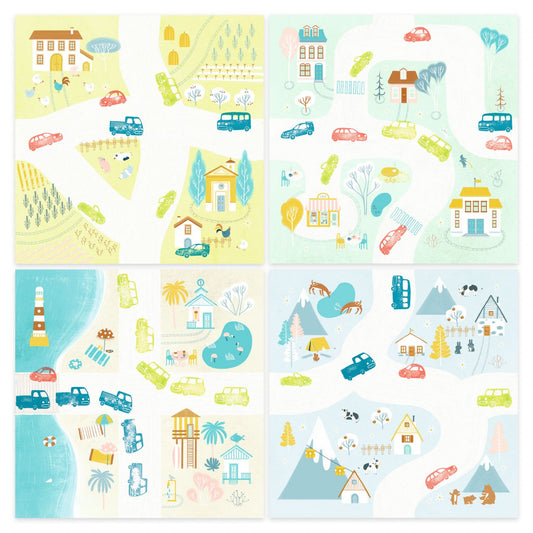 Joc cu stampile Trafic, Djeco - Imagine 2 [ps:4613a123-a423-40f5-bc89-3a80da8396ba]