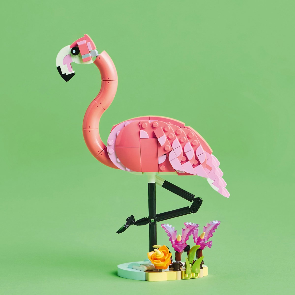 LEGO CREATOR ANIMALE SALBATICE FLAMINGO ROZ 31170 - Imagine 7 [ps:168cd3f7-0c24-406e-a711-d8c15c88e56a]