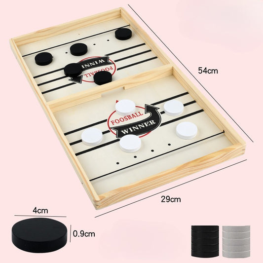 Joc Fooseball Interactiv Flippy, Hockey pe Gheata, Lemn - Default Title (2) [ps:3b0af3fb-1233-4b7f-b7c3-375b6438be59]