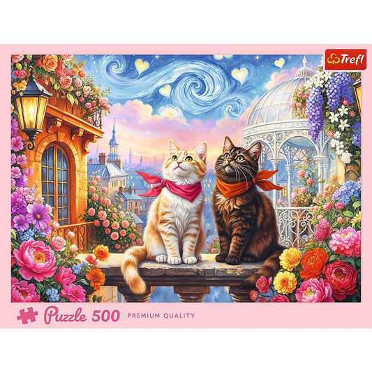 PUZZLE TREFL 500 PISICI INDRAGOSTITE - Imagine 3 [ps:46c6613e-0e2c-4e08-8794-a80e4f73e751]