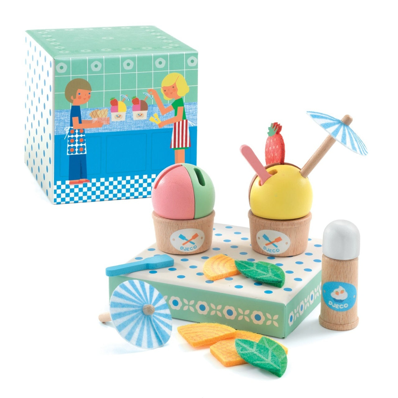 Joc de rol Gelateria din lemn Djeco - Jucărie Creativă - Default Title (2) [ps:b02112c2-9a0c-4c60-a5fc-c4bf3be6ad0a]