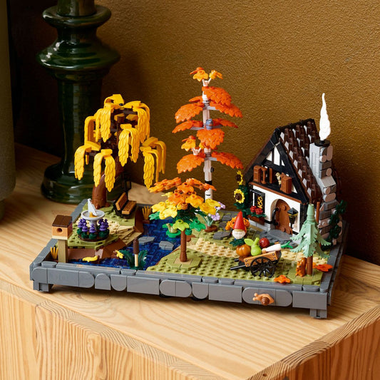 LEGO ICONS GRADINA DE CABANA TOAMNA 11372 - Imagine 2