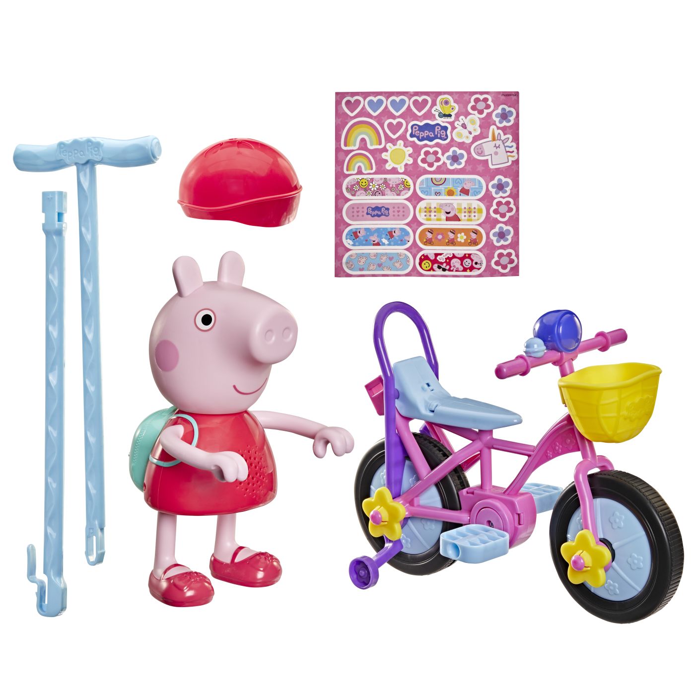 Set Peppa Pig Gata de Pedalat cu Bicicletă - Hasbro - Default Title (2) [ps:143a6dff-e6db-4f18-9b99-ce345dc08bfe]