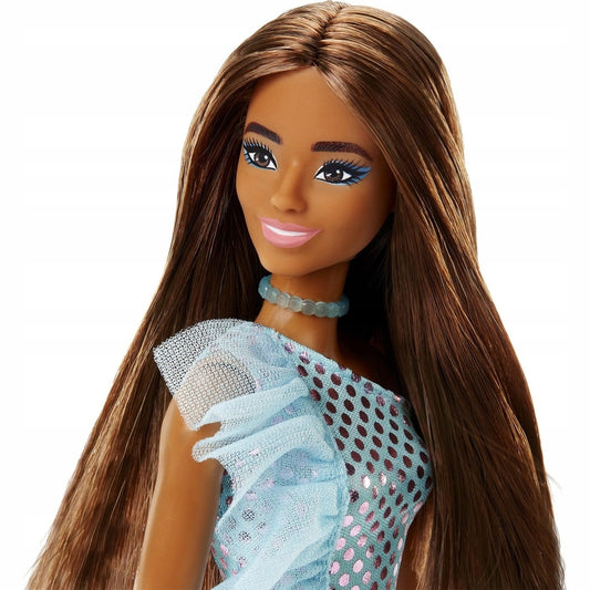 PAPUSA BARBIE TINUTE STRALUCITOARE SATENA CU ROCHITA - Imagine 4 [ps:614420fd-c241-490f-8278-91a25ef86d28]