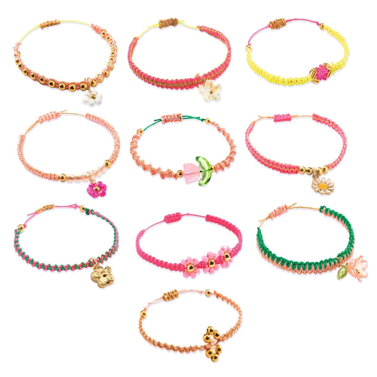 Kit Creativ Brățări Macrame Djeco - Set Bijuterii Copii - Default Title (2) [ps:a7e705f7-bd5e-4363-849c-aaa6f1a85799]