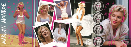 PUZZLE TREFL PANORAMA 500 COLAJ MARILYN MONROE - Imagine 2 [ps:0d42dddf-7cae-4d19-b7b7-d3e08b40d941]