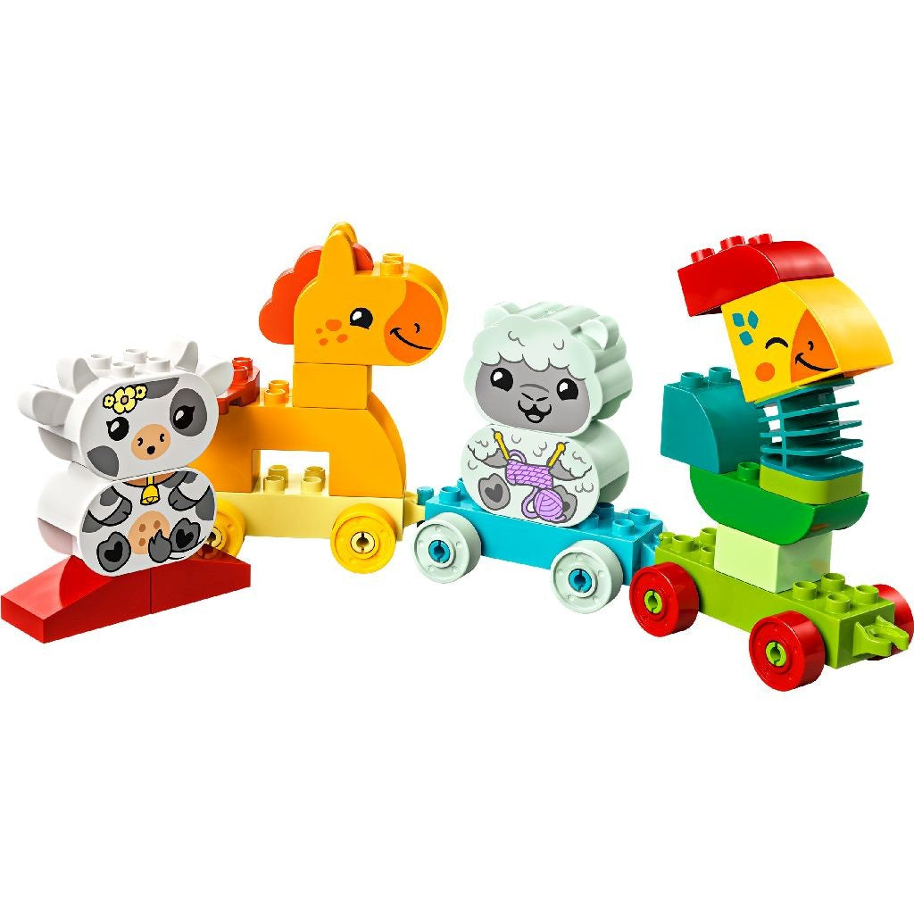 LEGO DUPLO TREN CU ANIMALE 10412 - Imagine 2