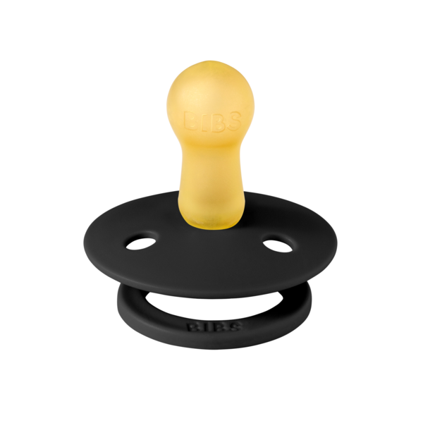 Suzetă BIBS Colour Latex, Tetină Simetrică, 0 luni - Sand - Negru (2) [ps:cf912d22-40bb-48ed-9614-5e1fafbdc537]