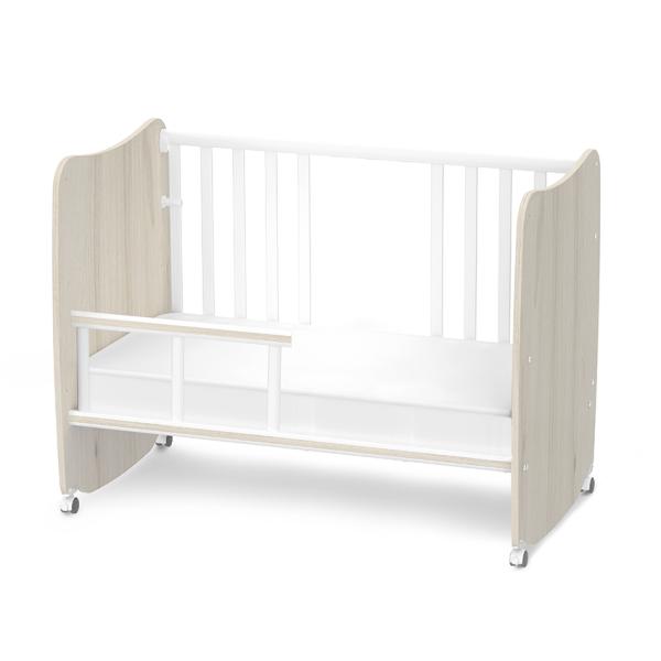 Patut Bebe LORELLI Stars - Leganare, Casuta - White Light Oak (2) [ps:47fc05cd-af94-4727-a77c-9c9d02fe3370]
