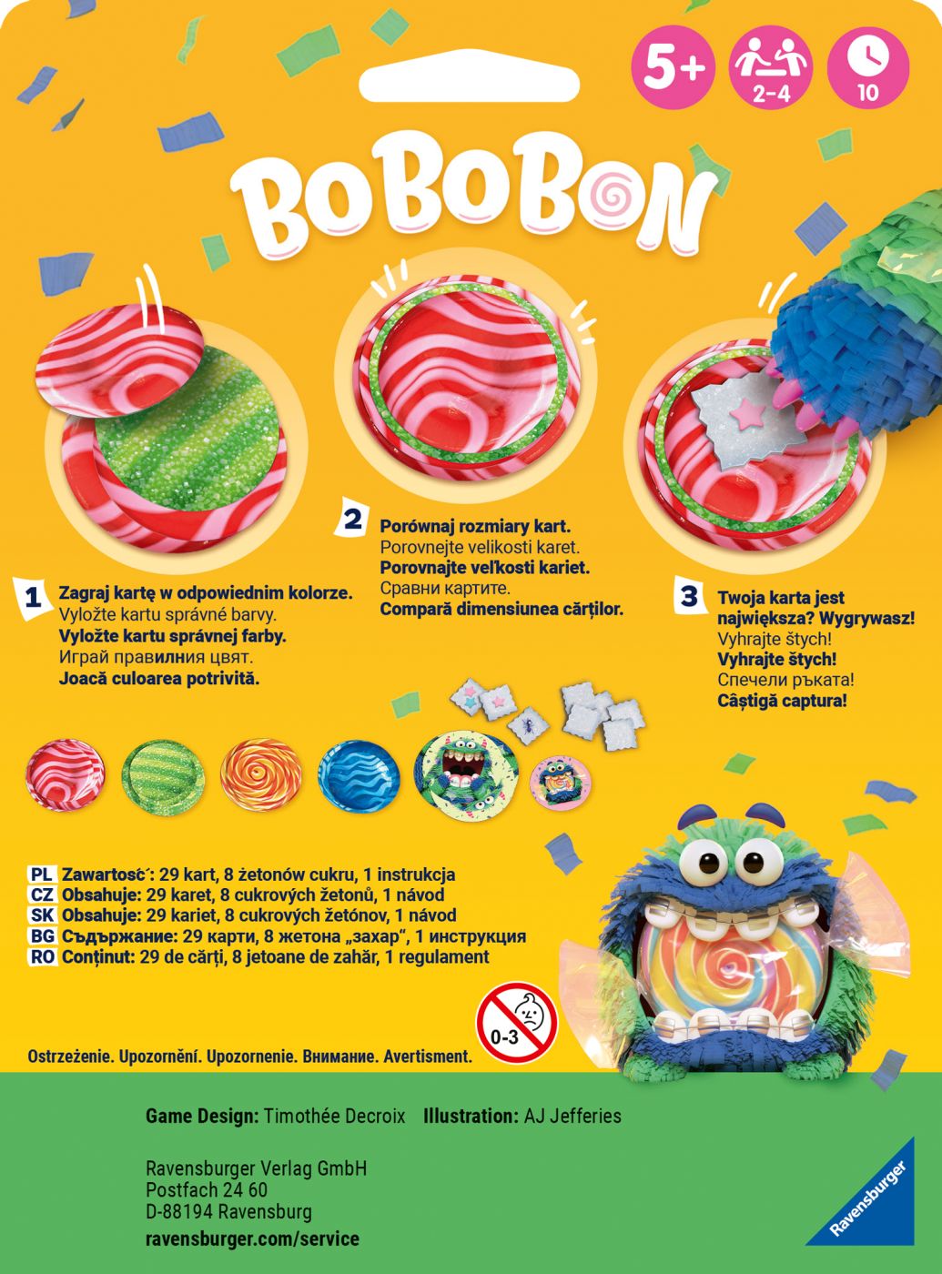 Joc de Cărți Bo Bo Bon Ravensburger - Distracție pentru - Default Title (2) [ps:a1eb14bc-4adc-44cd-ac46-babfeb2ba410]