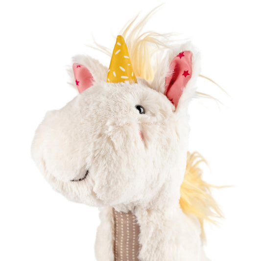 Unicornul din plus Patchwork Sweety Yellow, Sigikid [ps:4cf8a046-ec86-4310-86ca-2c895cefc232]