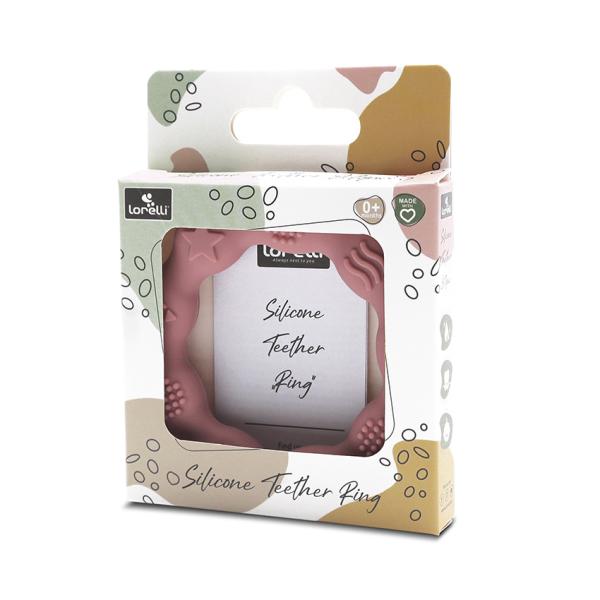 Jucărie de Dentition Silicon Ring Lorelli, Fresh Green - Pink (2) [ps:417dde1a-04b6-489f-9d08-0784a9d88a0a]