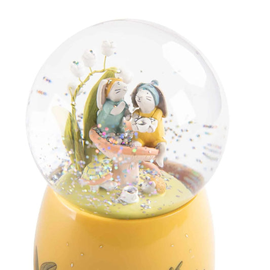 Cutie muzicala glob cu zapada Trois Petits Lapins, - Imagine 2 [ps:be446c07-0348-498f-9880-a0a488dce000]