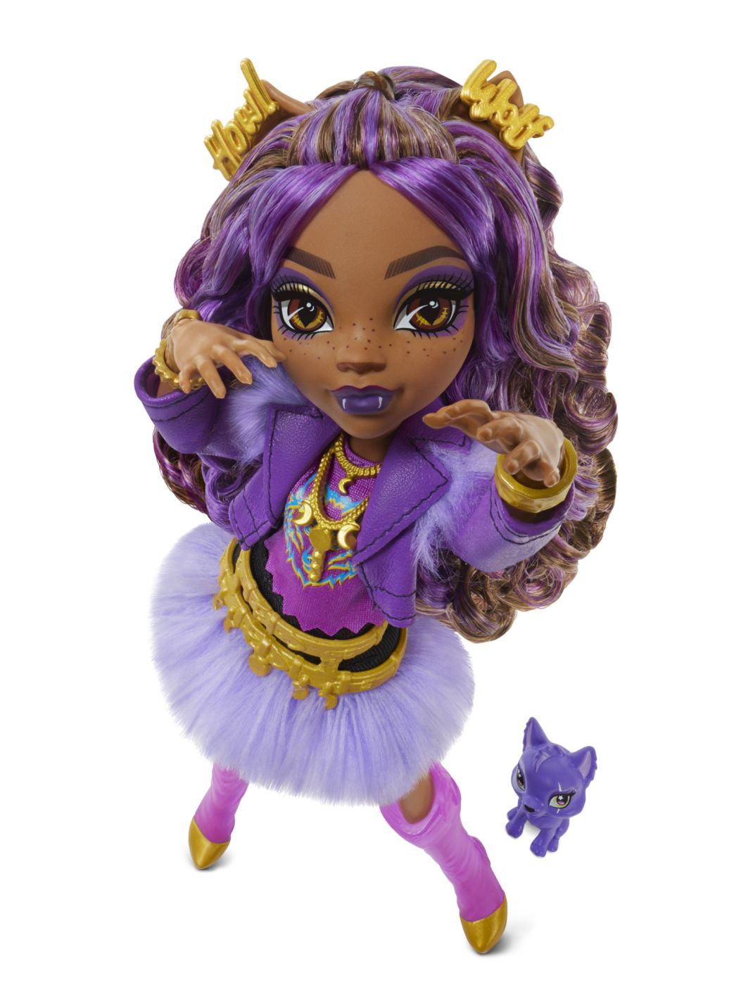 MONSTER HIGH PAPUSA CLAWDEEN WOLF CU ACCESORII Mattel - Imagine 2