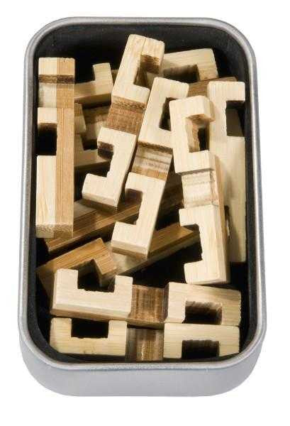 Joc logic IQ 3D Puzzle in cutie metalica Construction, Fridolin [ps:df1b3075-fc67-45e0-877c-b6ea1bcc6a92]