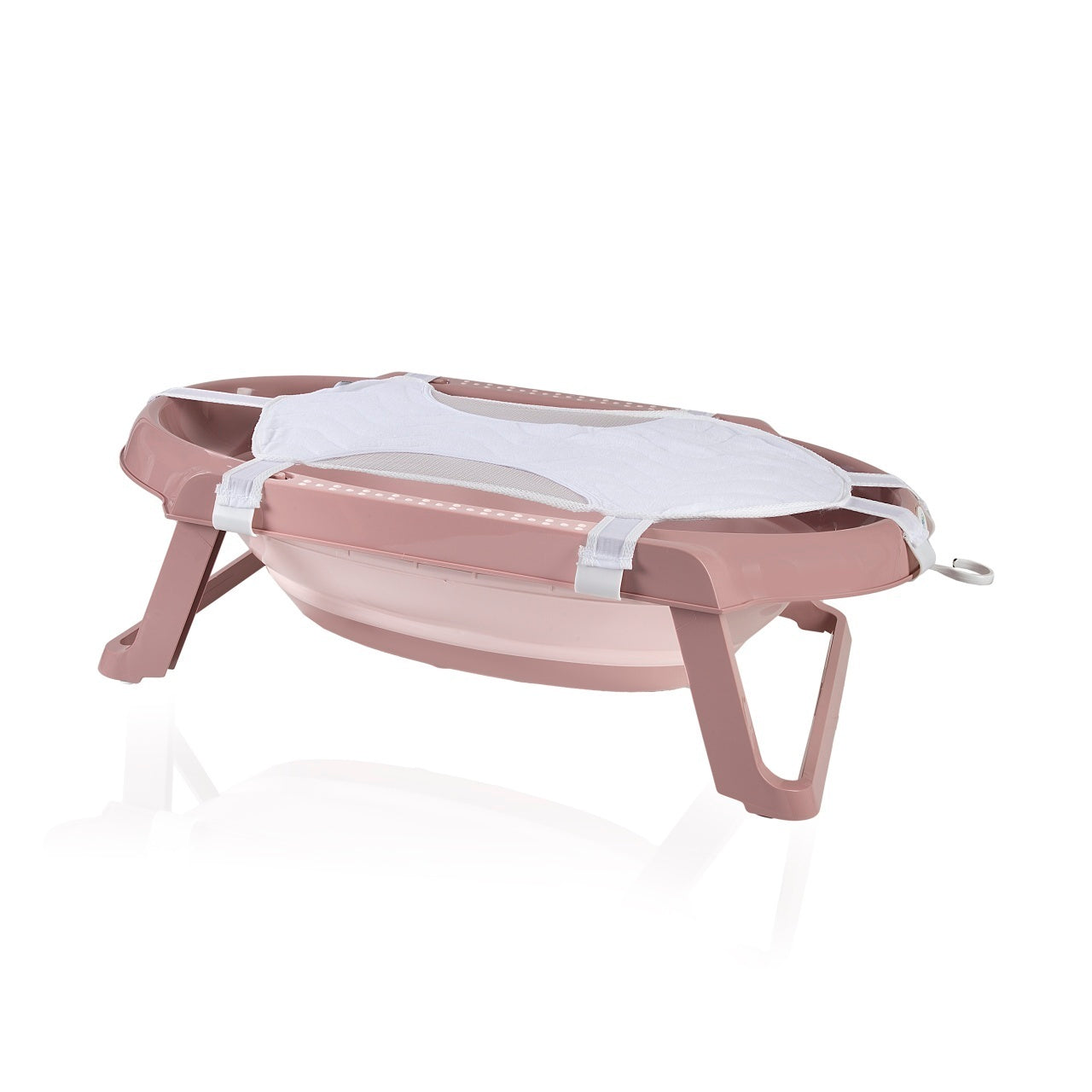 Set cadita pliabila de baie Babyjem, 5 piese, turcoaz - Somon [ps:b9b6dafb-9c6f-47ac-8c2e-e555e7cceee4]