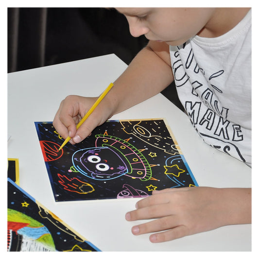Set Creativ de Răzuit Spatiul Cosmic - Dodo Toys - Default Title (2) [ps:36635dce-64d3-4e06-9f37-2ac5d5f17007]