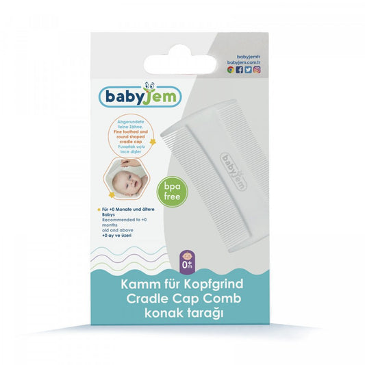Pieptan bebelusi pentru cruste de lapte BabyJem Delicate - Imagine 6 [ps:5b8ecd7d-24f4-4660-a4ee-84479b2adde7]