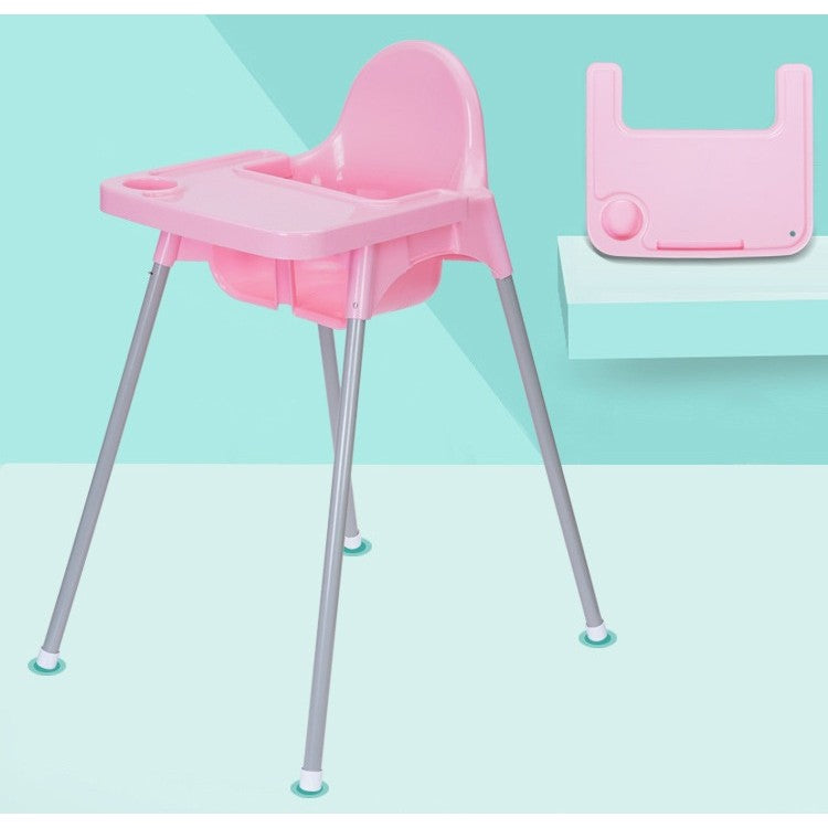 Scaun de Masa Flippy pentru Bebe și Copii 6-36 Luni, Gri - Roz (2) [ps:1a997298-1153-4670-b3d3-9fddb7b71c03]