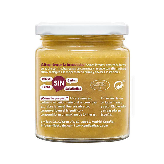 Smileat Piure de legume cu vitel si ulei masline 230g, - Imagine 2