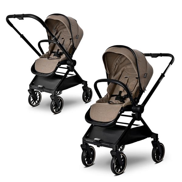 Cărucior Set 2în1 Lorelli Reya, Beige - Până la 22 kg - Beige (2) [ps:d74ee0e8-11e8-4a9b-b208-d19d833124f8]