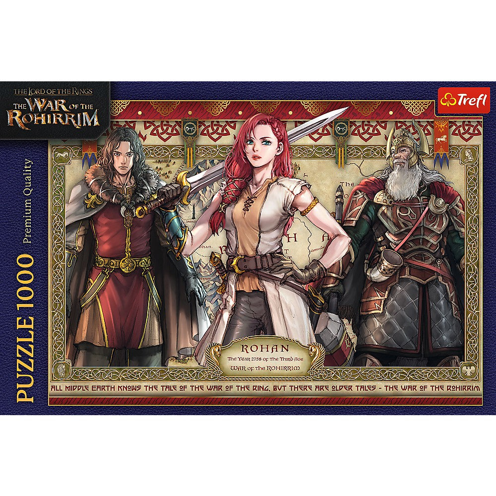 PUZZLE TREFL 1000 STAPANUL INELELOR RAZBOIUL ROHIRRIMILOR - Stapanul Inelelor Razboiul Rohirrimilor (2) [ps:f58565a6-0d75-418e-b192-fe8ef9b93a07]