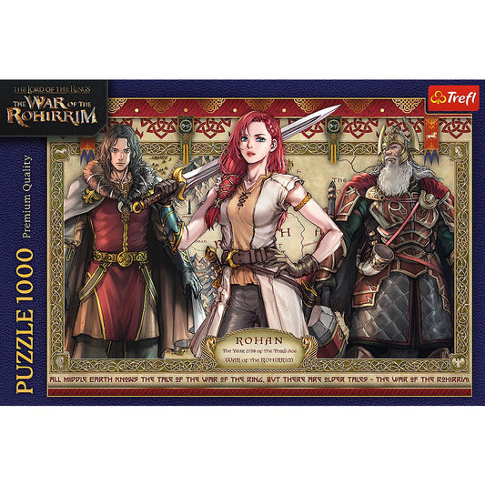 PUZZLE TREFL 1000 STAPANUL INELELOR RAZBOIUL ROHIRRIMILOR - Stapanul Inelelor Razboiul Rohirrimilor (2) [ps:f58565a6-0d75-418e-b192-fe8ef9b93a07]