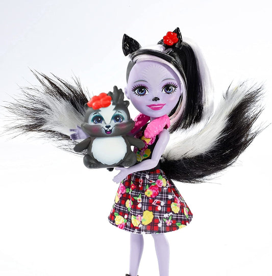 ENCHANTIMALS PAPUSI CU ANIMALUTE SAGE SKUNK SI CAPER Mattel - Imagine 6 [ps:5549f875-0960-44c0-a5fb-64175f1ba5ca]