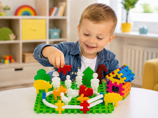 Set Fermă 4 Viva Toys - Jucărie de Construcție Educativă - Default Title (2) [ps:0fcdc000-48a2-49f4-894d-b823e50b9d86]