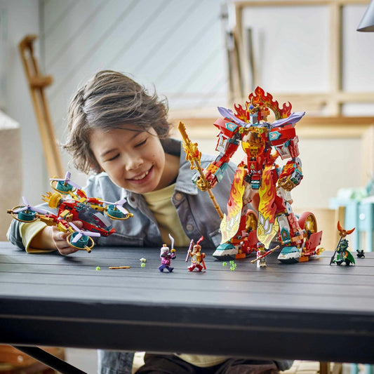 LEGO MONKIE KID ROBOTUL CU INEL DE FOC AL LUI NEZHA 80057 - Imagine 6 [ps:51778d30-c589-486f-aa3a-683d7809d88f]