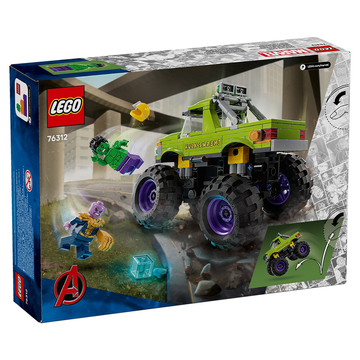 LEGO SUPER HEROES HULK IN VEHICUL DE TEREN CONTRA LUI - Imagine 10 [ps:ac6b05e7-7b9c-45a5-8ee7-b850787c3033]