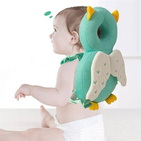 Perna Protectie Cap Bebelusi Flippy, Elefant Plus, Gri - Bufnita (2) [ps:0f1a78c9-2799-486c-b3ca-5f08e1d11bf0]