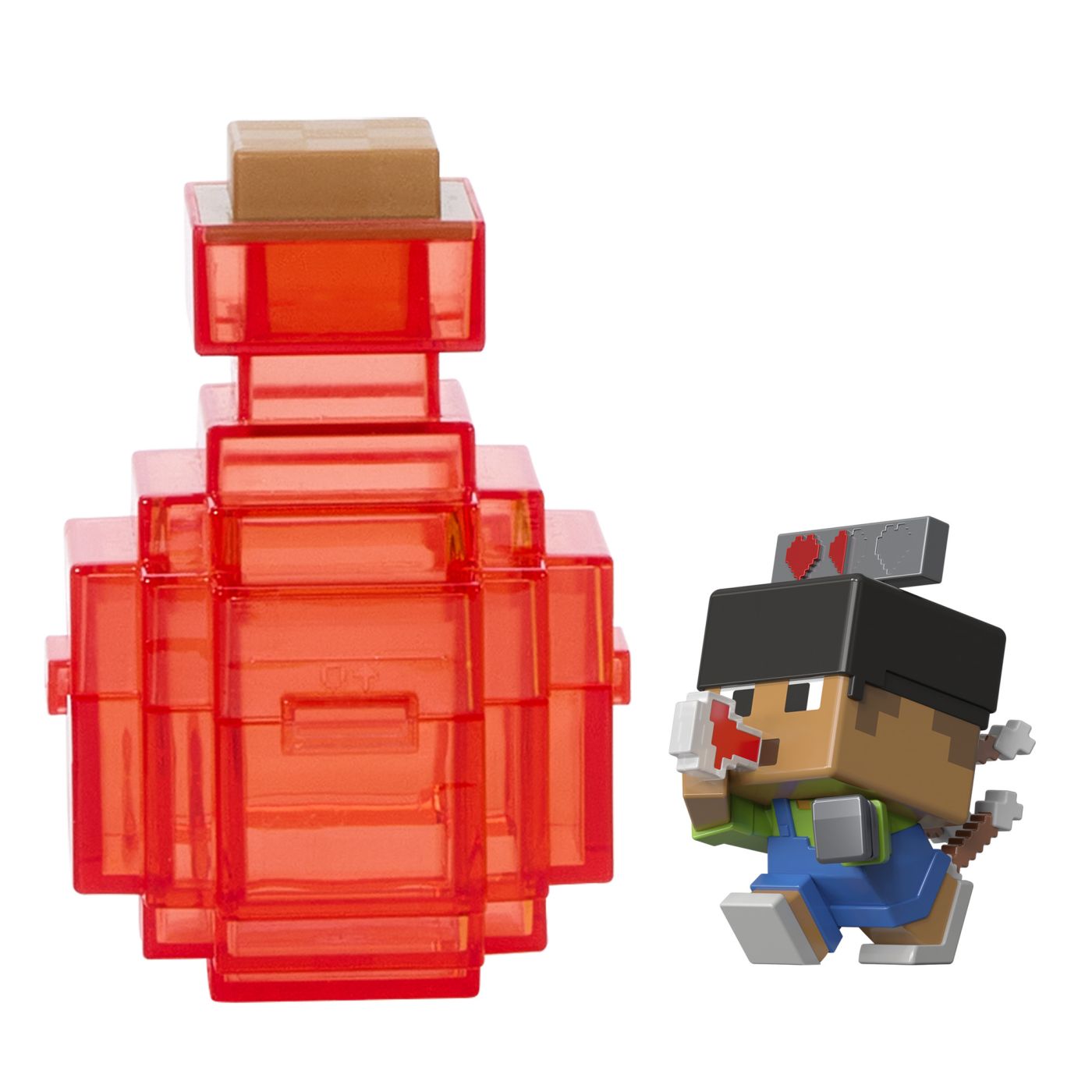 Minecraft Mini Mode Set Explorare Minieră - Mattel - Roșu (2) [ps:601ff9c9-9365-4616-abe6-74412cc4d6cd]