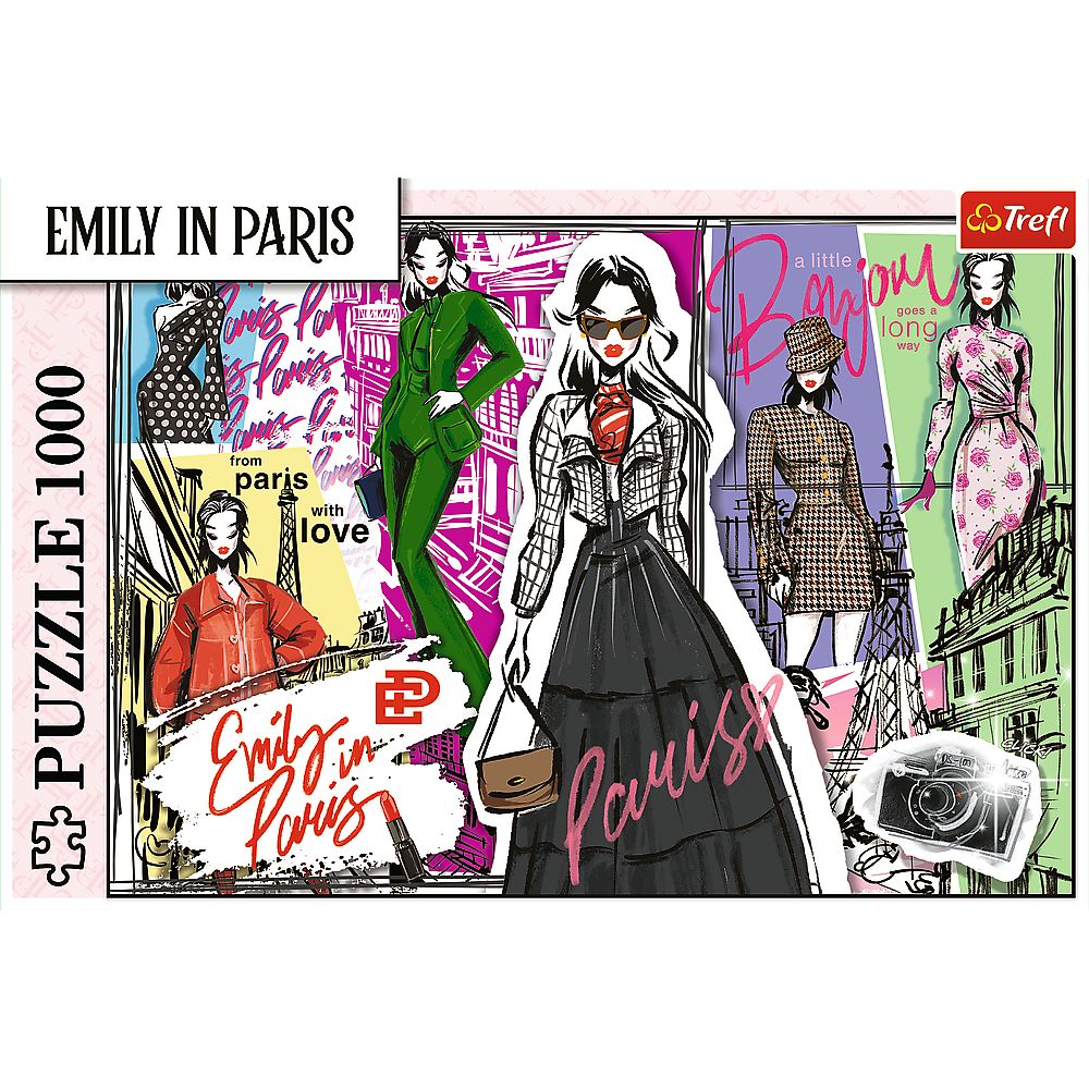 Puzzle Trefl 1000 Piese - Emily la Paris Inspirație în Modă - Default Title (2) [ps:1f861df1-61e4-4682-ab3b-d7fa35833cfa]