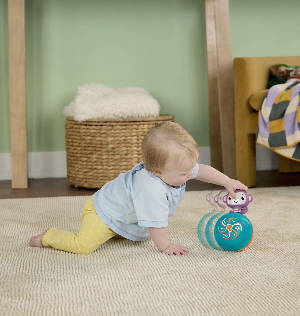 Jucărie Interactivă Maimuțică cu Minge Fisher-Price | Mattel - Default Title (2) [ps:4670c903-5941-416a-bb76-8d56a8286ff4]