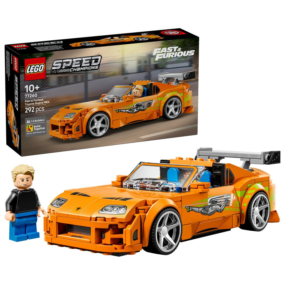 LEGO Speed Champions Toyota Supra MK4 Fast & Furious 77260 - Default Title (2) [ps:afab8c38-5feb-40a1-b378-13618e5637ba]
