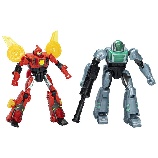 TRANSFORMERS EARTHSPARK SET 2 FIGURINE TERRAN TWITCH SI - Imagine 2