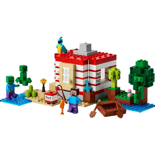 LEGO MINECRAFT CASA TNT DIN JUNGLA 21275 - Imagine 2