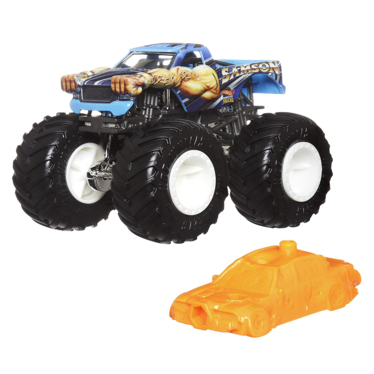 HOT WHEELS MONSTER TRUCK MASINUTA SAMSON SCARA 1:64 Mattel - Default Title (2) [ps:229f1ee4-5c27-4fc1-8cd7-37e097e12675]